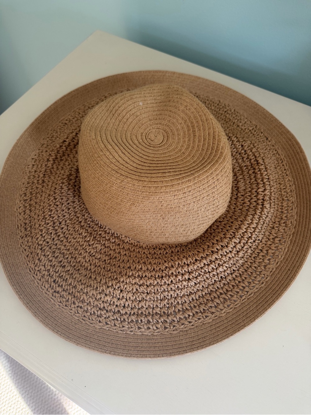 J. Crew Wide Brim Straw Sun Hat